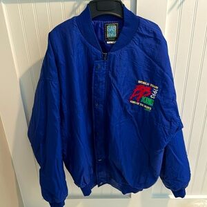 VERY RARE BB KING 1993 WORLD TOUR blue JACKET SAS